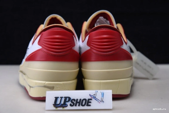 Cheap EP Jordan 2 DJ4375-106 SP Low White O-W Retro Air DJ4375-106 Red 0521